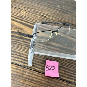 Oakley Caliper OX3097-0250 Unisex Matte Black Metal Half Rim Eyeglasses Frame